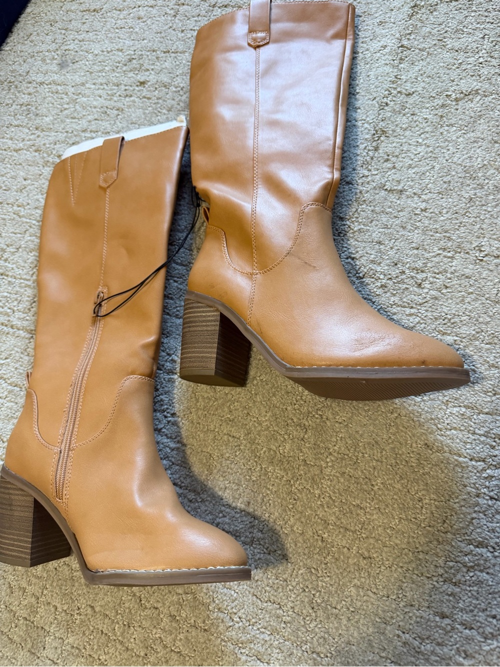Universal Thread Block Heel Boots